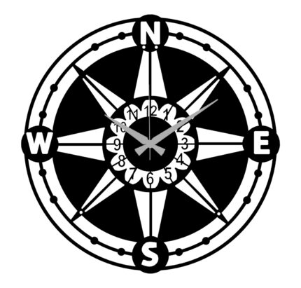 Metal Duvar Saati 002